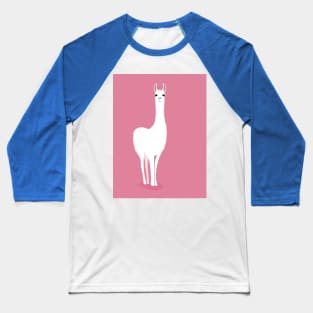 STANDING LLAMA #4b Baseball T-Shirt